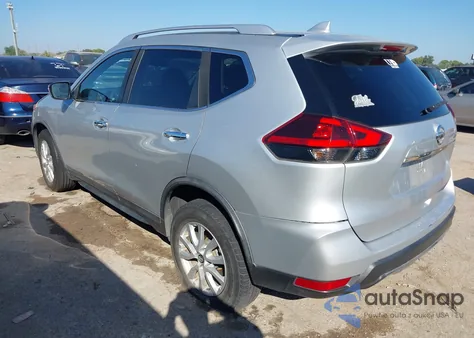 2018 Nissan Rogue Sv из США, поврежденный, VIN KNMAT2MV9JP529257